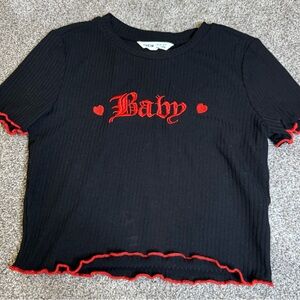 cropped baby-t from shein